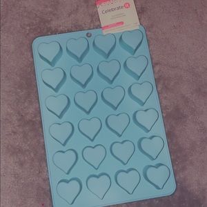 Celebrate It Heart Silicone Molds